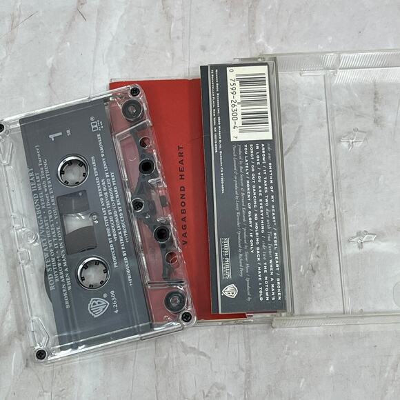 Rod Stewart Vagabond Heart Cassette Tape Ti5-CT3 - Picture 4 of 5